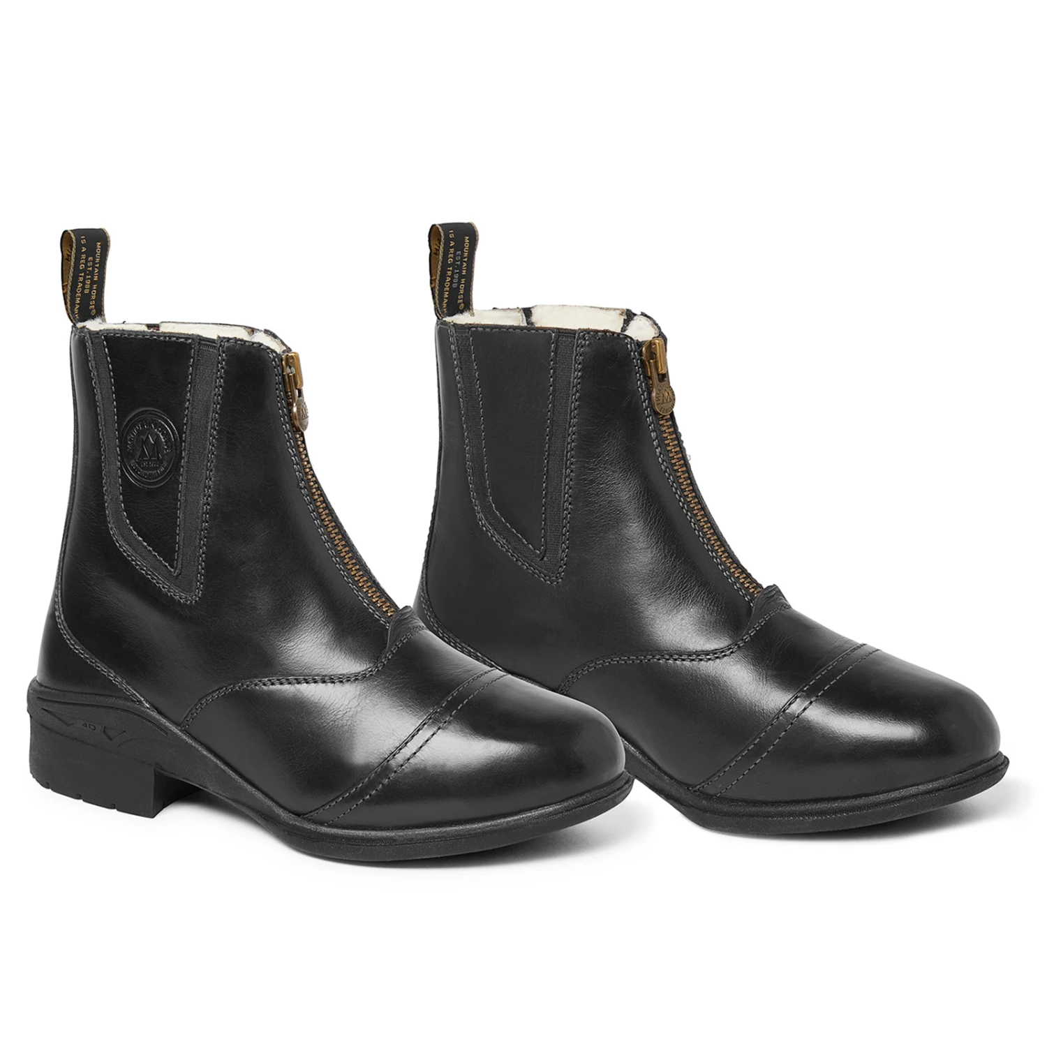 Mountain Horse Aurora Winter-Stallschuhe Mit Reißverschluss 3 Mountain Horse Aurora Winter-Stallschuhe Mit Reißverschluss