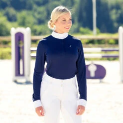 Horze Blaire Langarm-Funktions-Turniershirt -MOUNTAIN HORSE || Ariat || Pikeur Verkäufe 33209 PDB 2