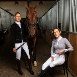 Cavalliera Universe Langärmeliges Turniershirt 7 Cavalliera Universe Langärmeliges Turniershirt -MOUNTAIN HORSE || Ariat || Pikeur Verkäufe 332354 WH BL 3