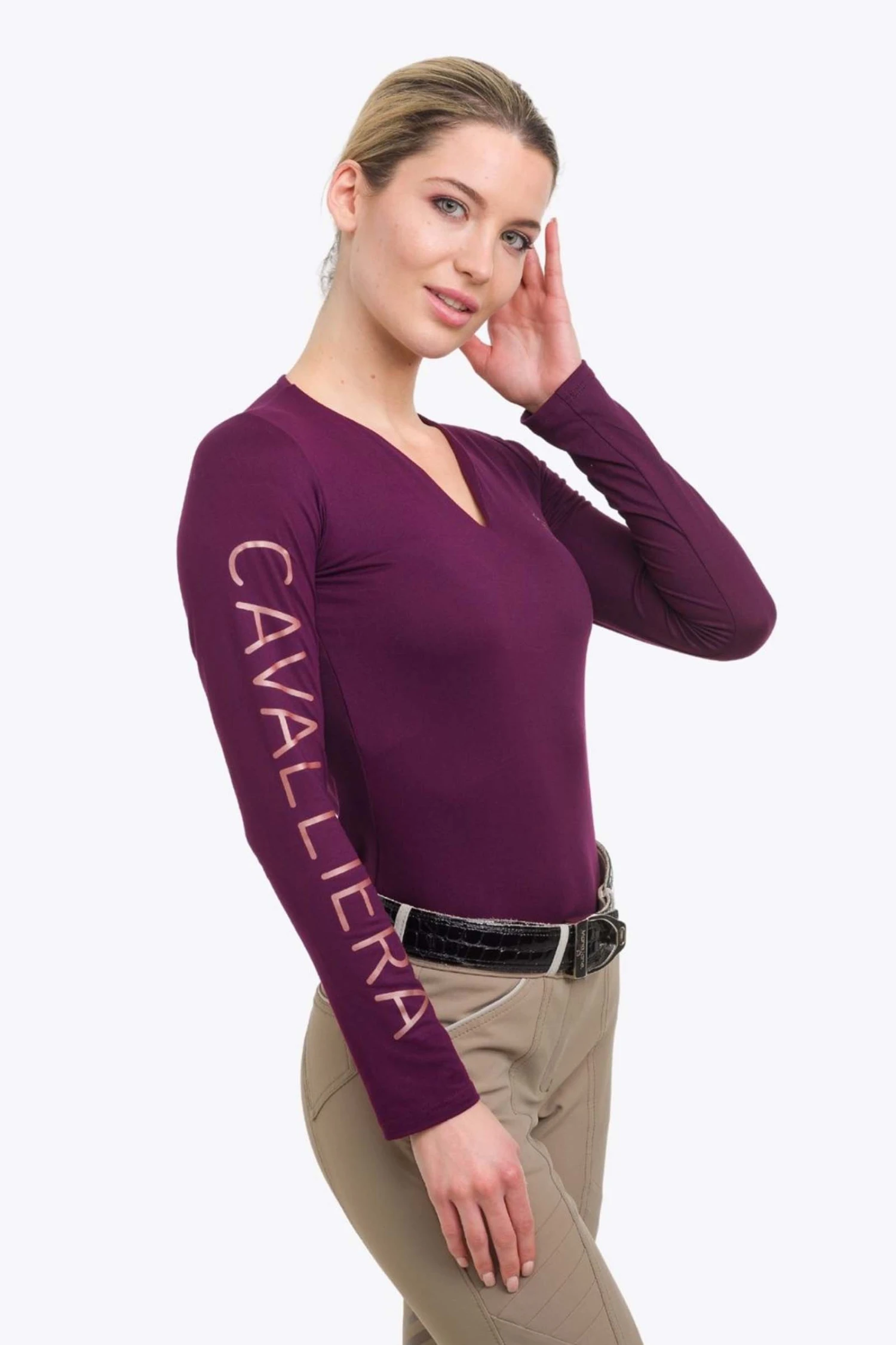 Cavalliera Rose Gold Top, Langärmelig 13 Cavalliera Rose Gold Top, Langärmelig - Image 11