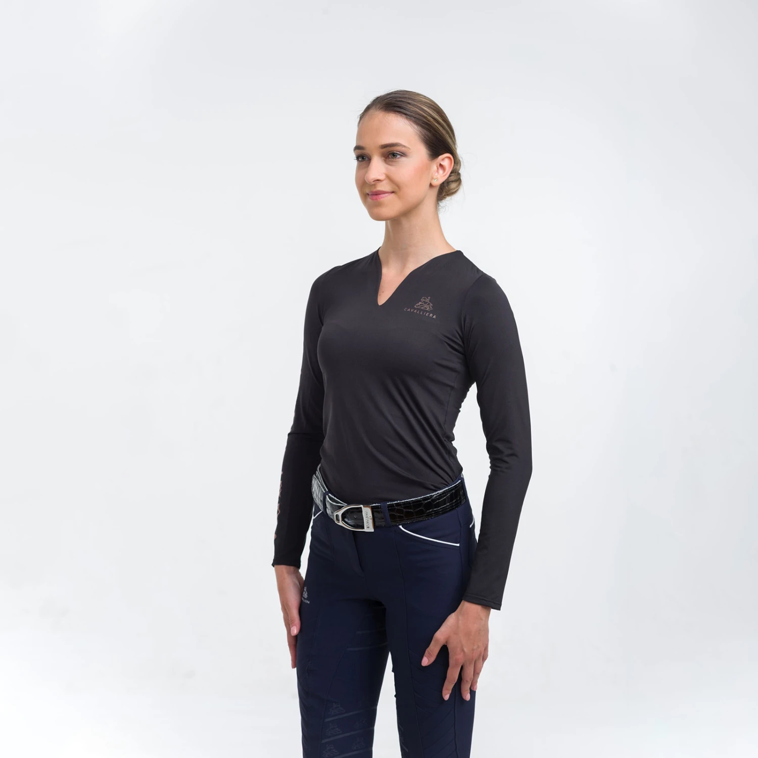 Cavalliera Rose Gold Top, Langärmelig 3 Cavalliera Rose Gold Top, Langärmelig