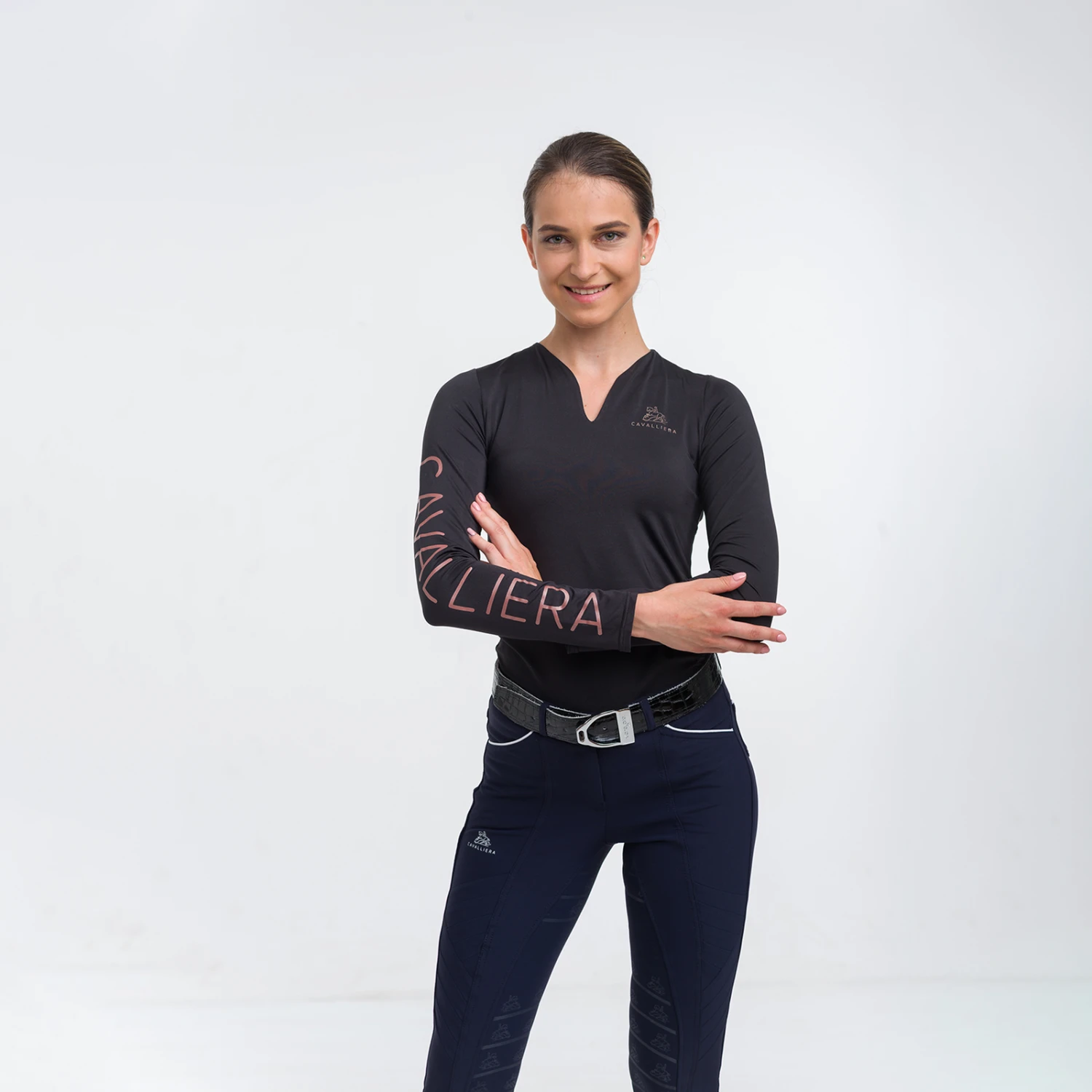 Cavalliera Rose Gold Top, Langärmelig 4 Cavalliera Rose Gold Top, Langärmelig - Image 2