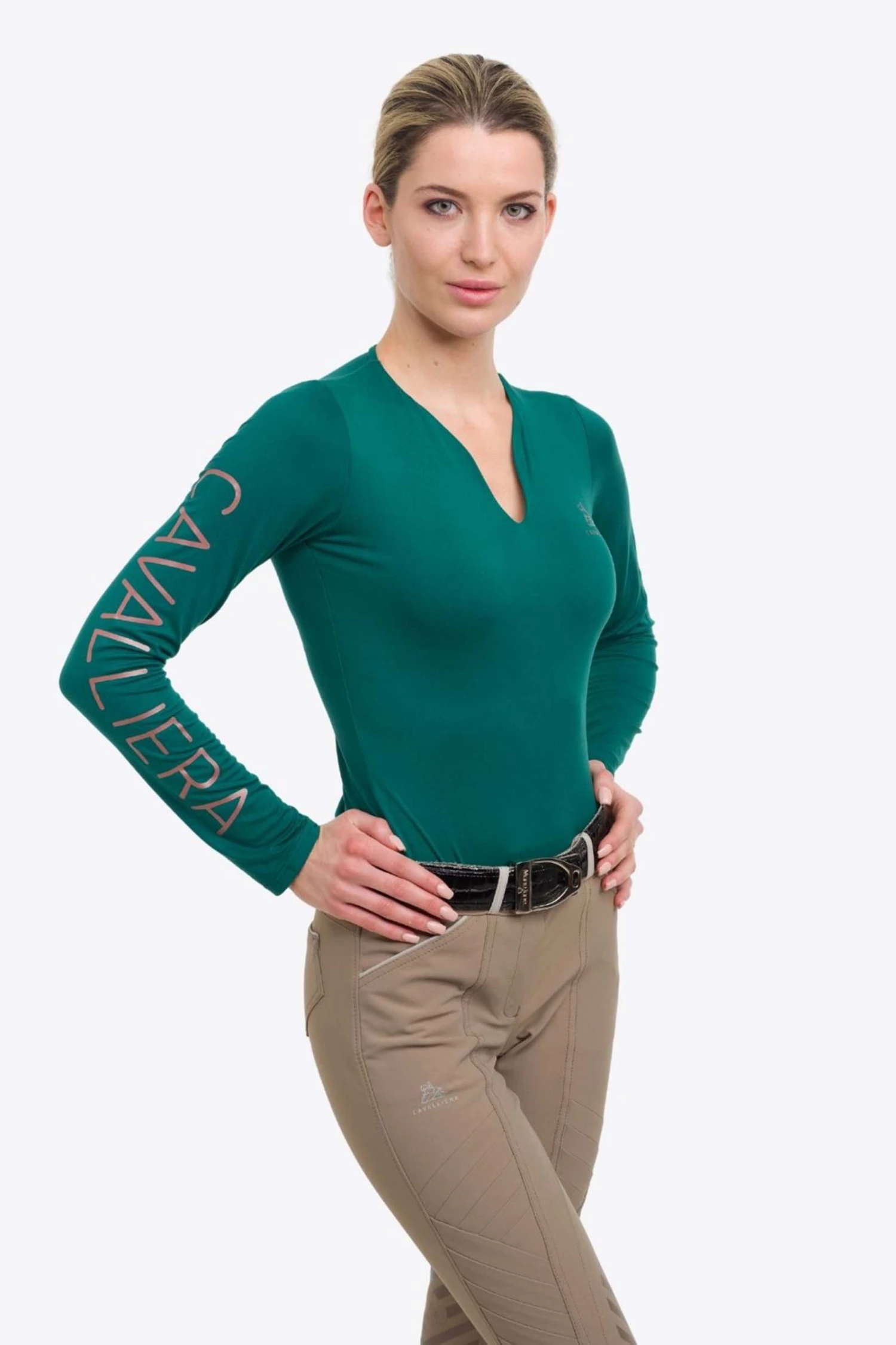 Cavalliera Rose Gold Top, Langärmelig 22 Cavalliera Rose Gold Top, Langärmelig - Image 20