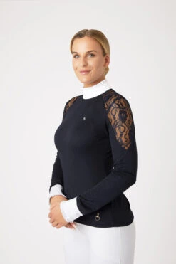 Horze Sylvie Damen Langarm-Turniershirt Mit Spitze 17 Horze Sylvie Damen Langarm-Turniershirt Mit Spitze -MOUNTAIN HORSE || Ariat || Pikeur Verkäufe 33530 VDB 2