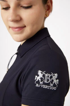 B Vertigo Claudine Damen Kurzarm-Poloshirt 34 B Vertigo Claudine Damen Kurzarm-Poloshirt -MOUNTAIN HORSE || Ariat || Pikeur Verkäufe 33532 vdb 06