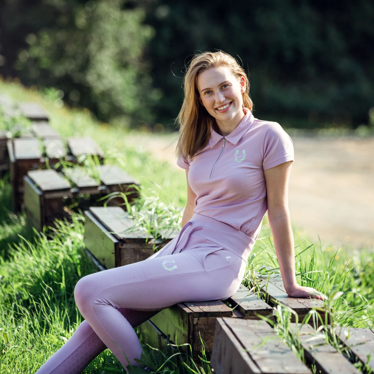 Horze Amy Damen Kurzarm-Poloshirt Mit Baumwollstretch 7 Horze Amy Damen Kurzarm-Poloshirt Mit Baumwollstretch - Image 5