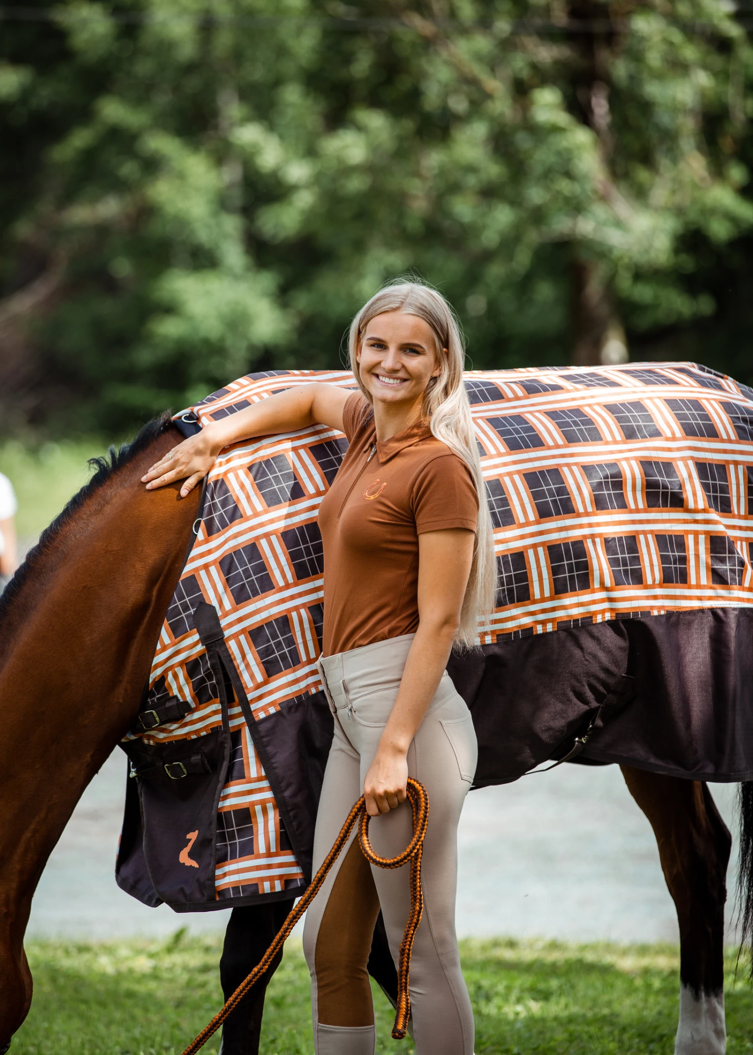 Horze Amy Damen Kurzarm-Poloshirt Mit Baumwollstretch 17 Horze Amy Damen Kurzarm-Poloshirt Mit Baumwollstretch - Image 15