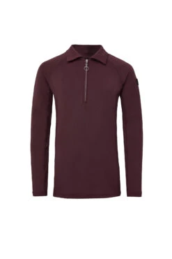 Horze Tiana Damen Poloshirt Mit Langen Ärmeln -MOUNTAIN HORSE || Ariat || Pikeur Verkäufe 33556 RMBU 1