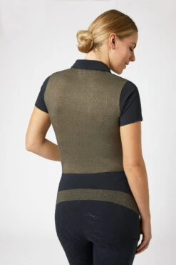 Horze Sagira Damen Trainingshirt Mit Goldener Rückseite 36 Horze Sagira Damen Trainingshirt Mit Goldener Rückseite -MOUNTAIN HORSE || Ariat || Pikeur Verkäufe 33571 VDB 5