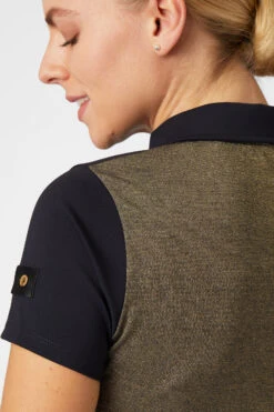 Horze Sagira Damen Trainingshirt Mit Goldener Rückseite 38 Horze Sagira Damen Trainingshirt Mit Goldener Rückseite -MOUNTAIN HORSE || Ariat || Pikeur Verkäufe 33571 VDB 7