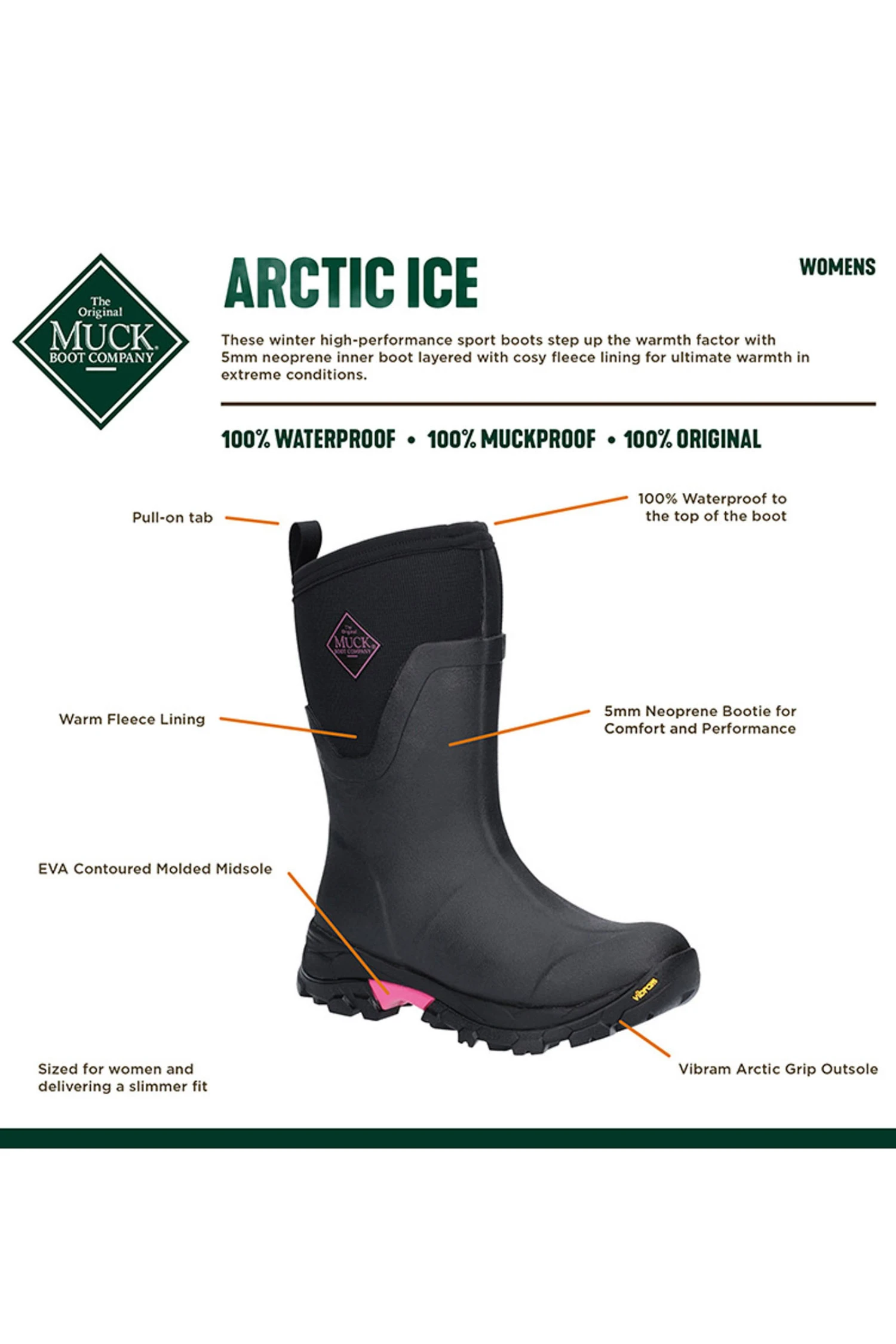Muck Boot Ladies Arctic Ice AG Tall 17 Muck Boot Ladies Arctic Ice AG Tall - Image 15