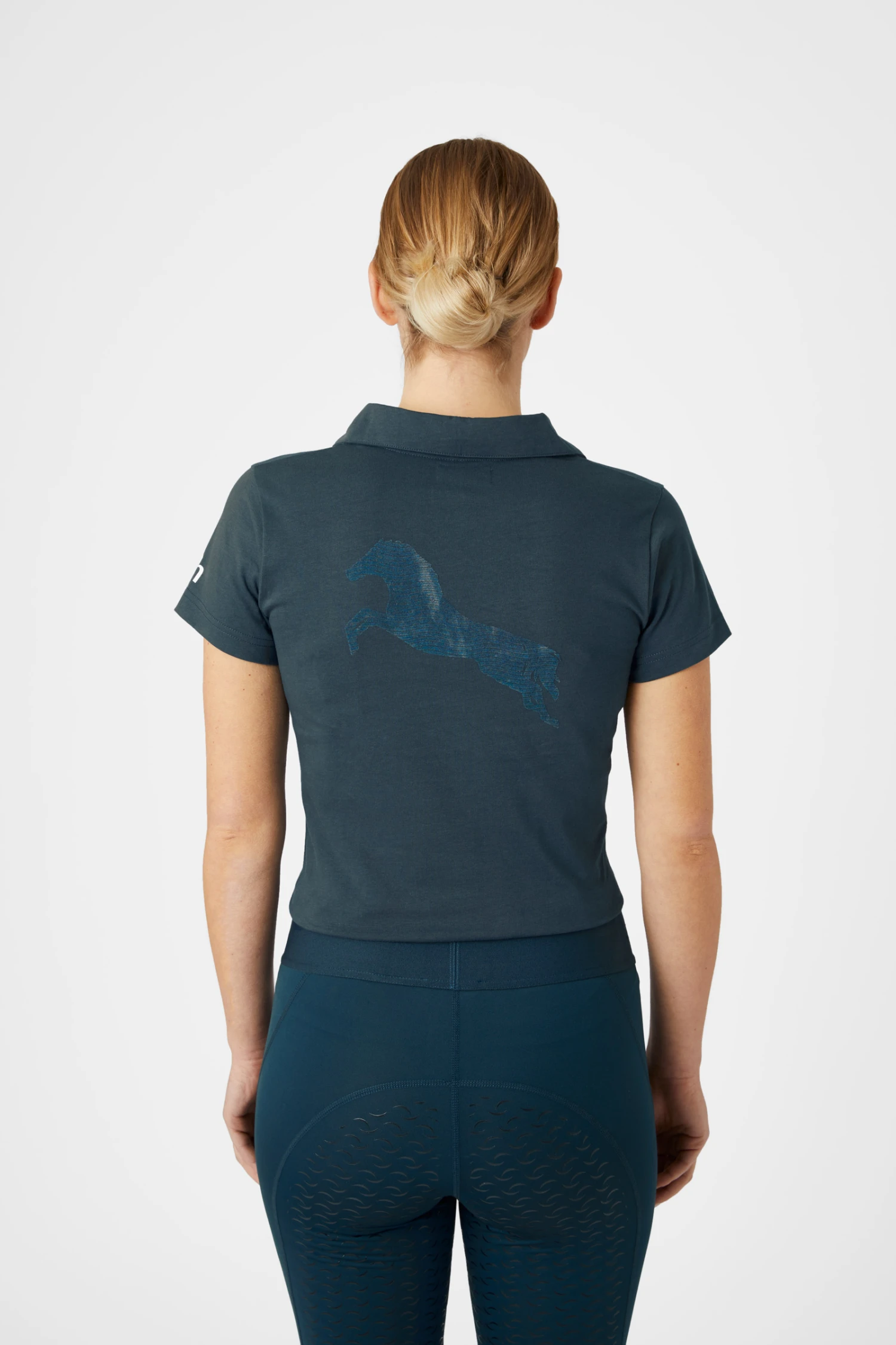 Horze Kia Damen Jersey Poloshirt Mit Rückenprint 16 Horze Kia Damen Jersey Poloshirt Mit Rückenprint - Image 14