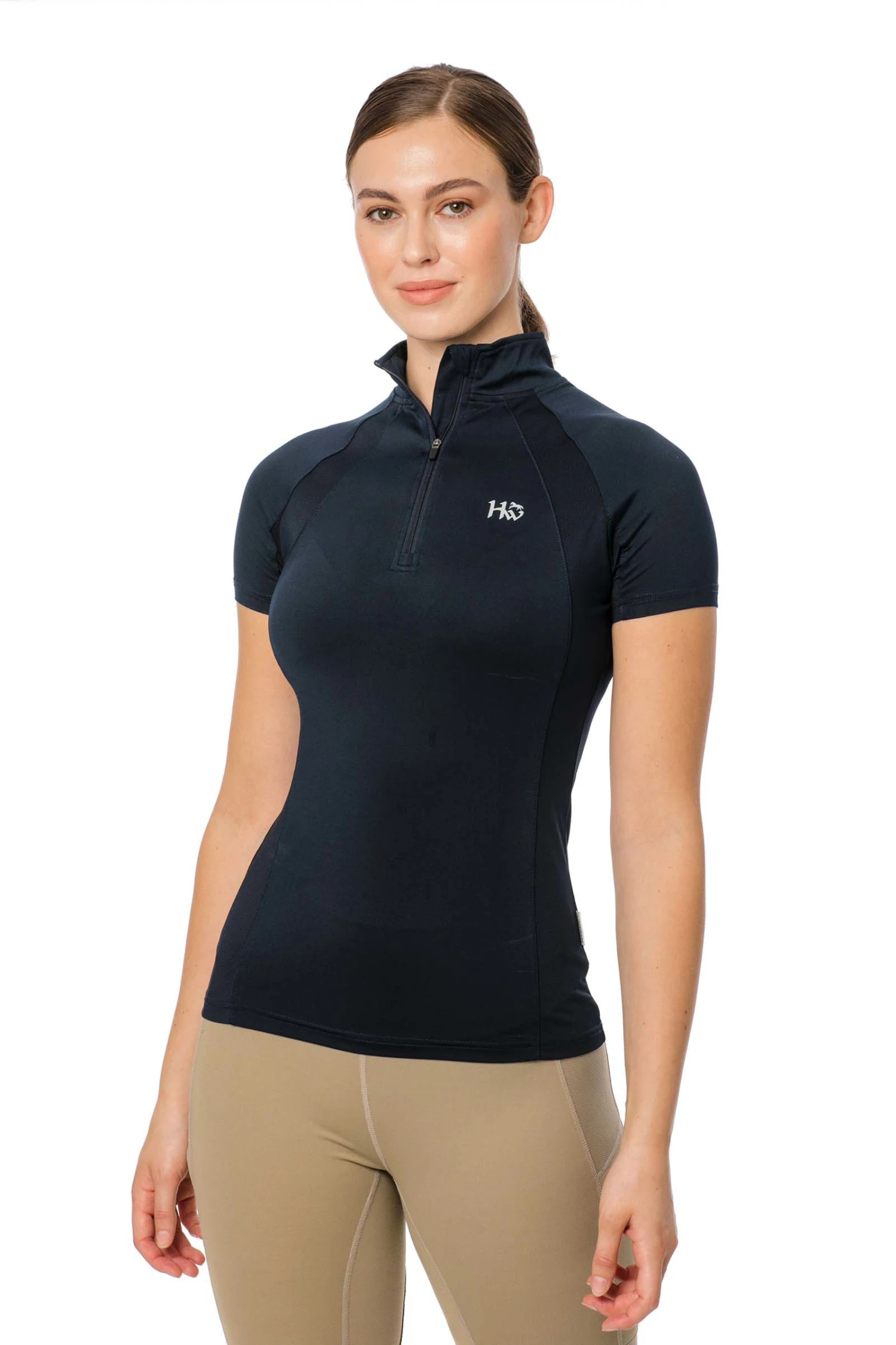 Horseware Aveen Kurzarm-Funktionsshirt Mit Reißverschluss 3 Horseware Aveen Kurzarm-Funktionsshirt Mit Reißverschluss