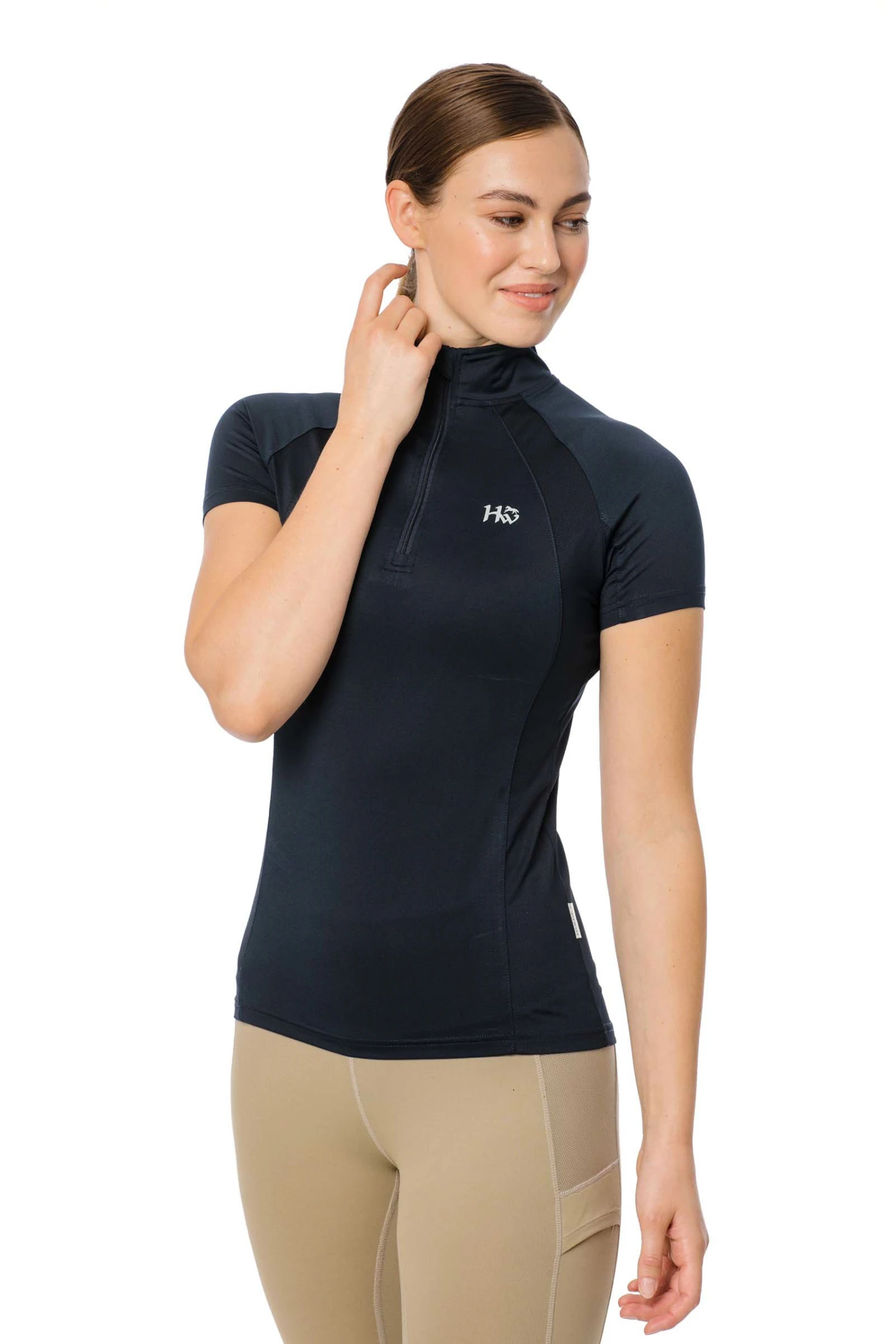 Horseware Aveen Kurzarm-Funktionsshirt Mit Reißverschluss 4 Horseware Aveen Kurzarm-Funktionsshirt Mit Reißverschluss - Image 2