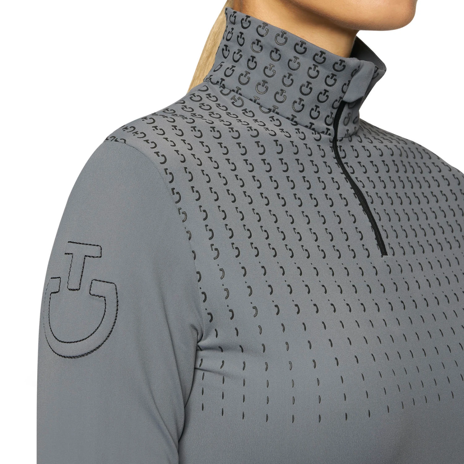 Cavalleria Toscana Damen Jersey Fleece Rollkragenshirt 14 Cavalleria Toscana Damen Jersey Fleece Rollkragenshirt - Image 12