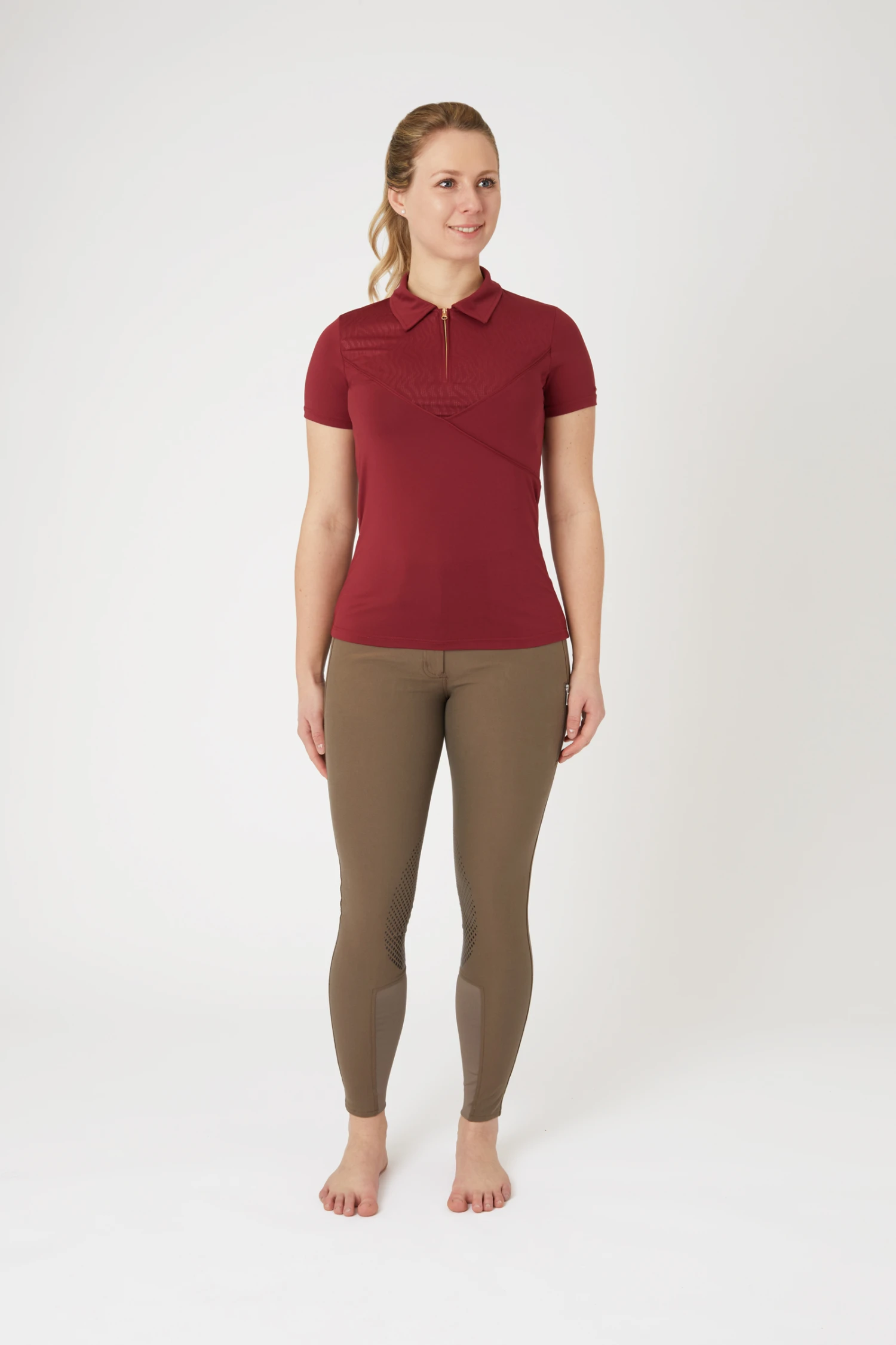 Horze Lyla Damen Funktionspolo 5 Horze Lyla Damen Funktionspolo - Image 3