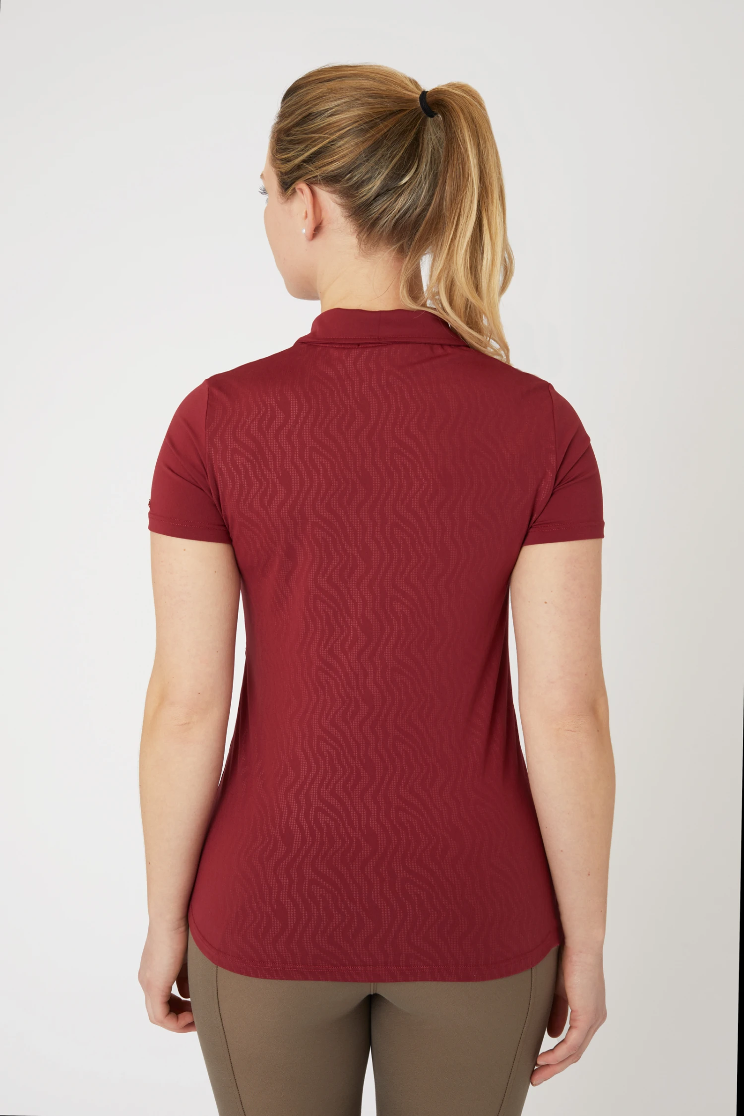 Horze Lyla Damen Funktionspolo 6 Horze Lyla Damen Funktionspolo - Image 4
