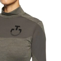 Cavalleria Toscana Tech Wool Velvet Logo Rollkragen -MOUNTAIN HORSE || Ariat || Pikeur Verkäufe 336845 G 4