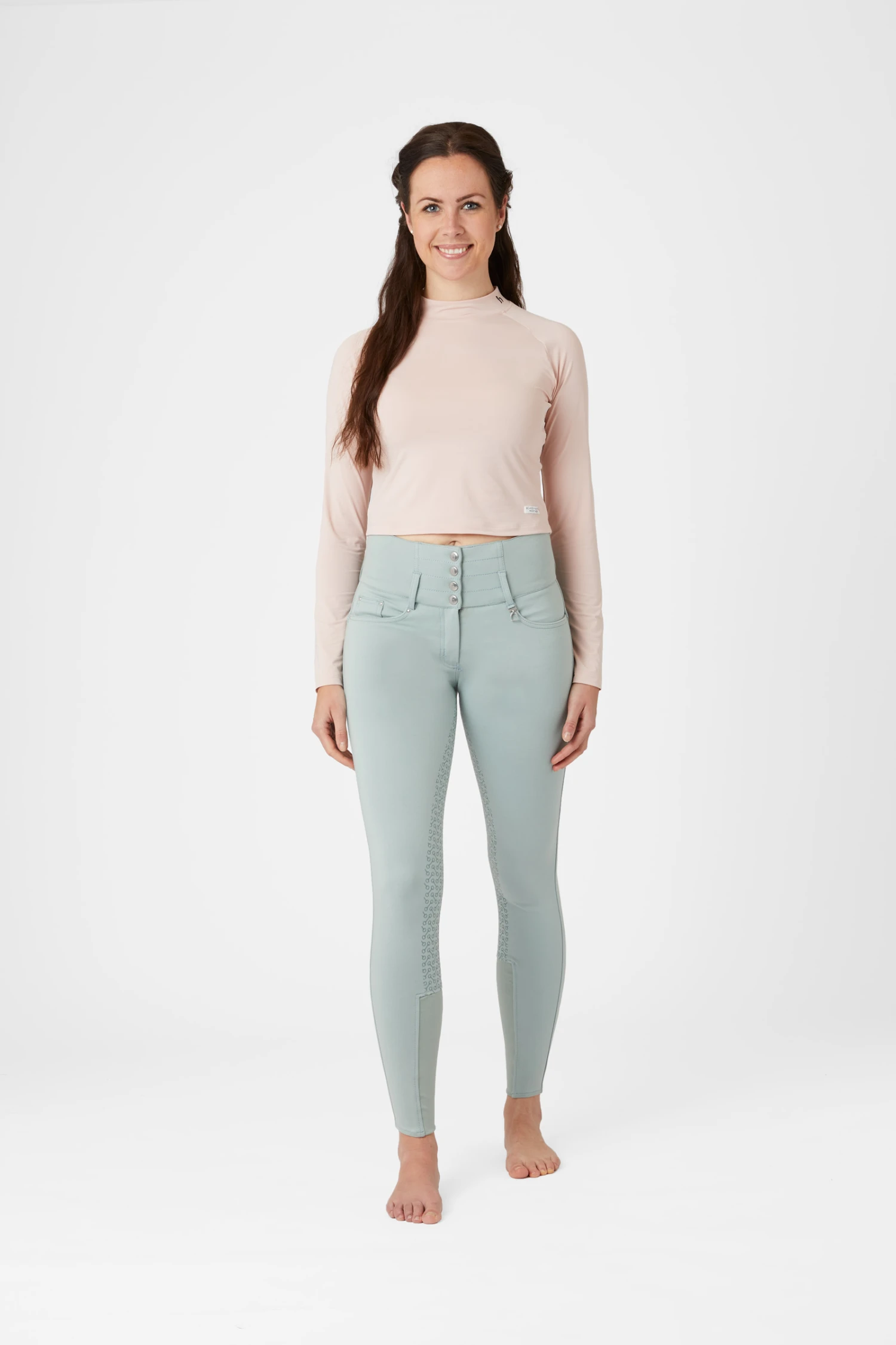 Horze Gabriela Damen Crop Top Mit UV-Schutz 17 Horze Gabriela Damen Crop Top Mit UV-Schutz - Image 15