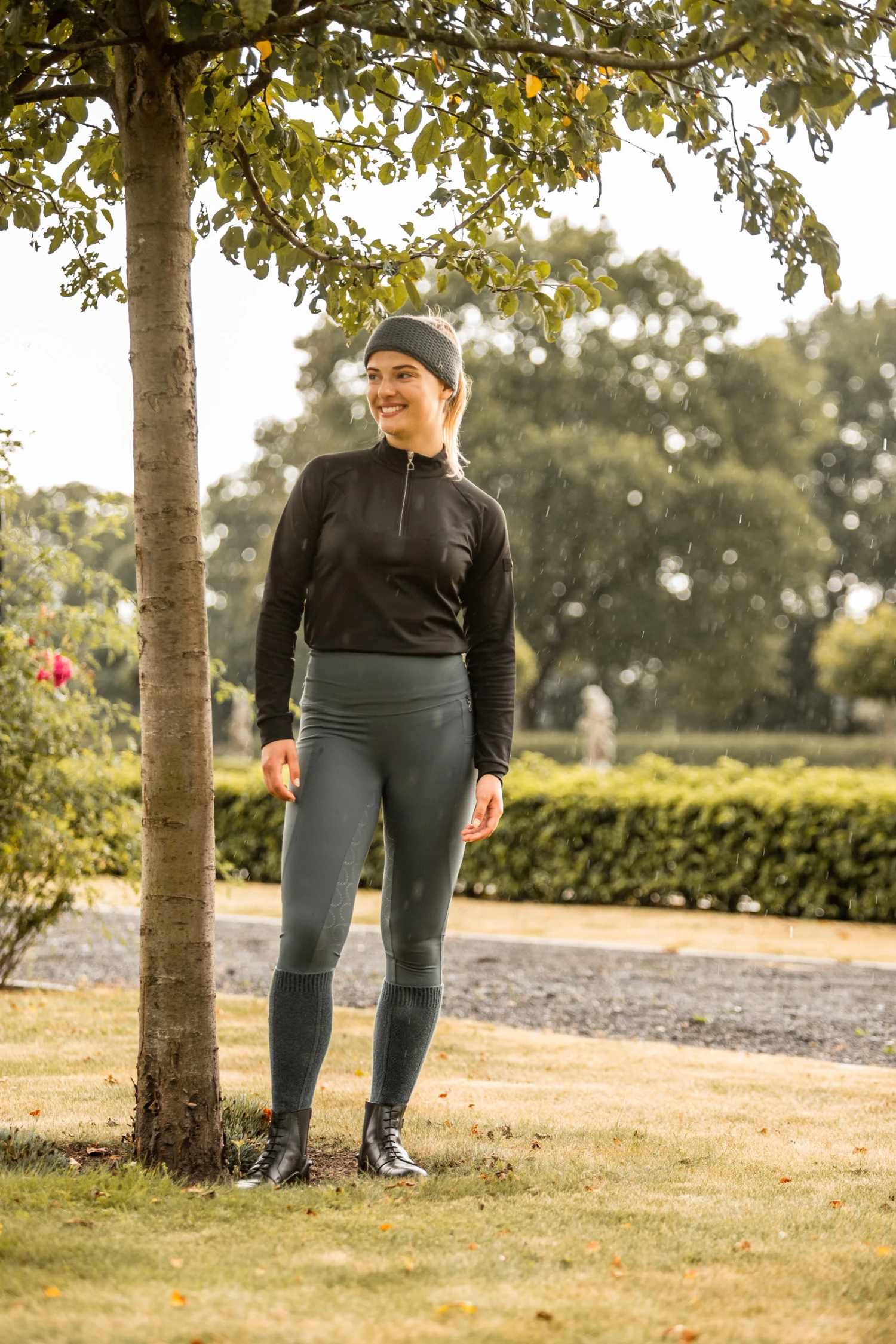 Horze Katya Damen Trainingsshirt Mit Fleecefutter 9 Horze Katya Damen Trainingsshirt Mit Fleecefutter - Image 7