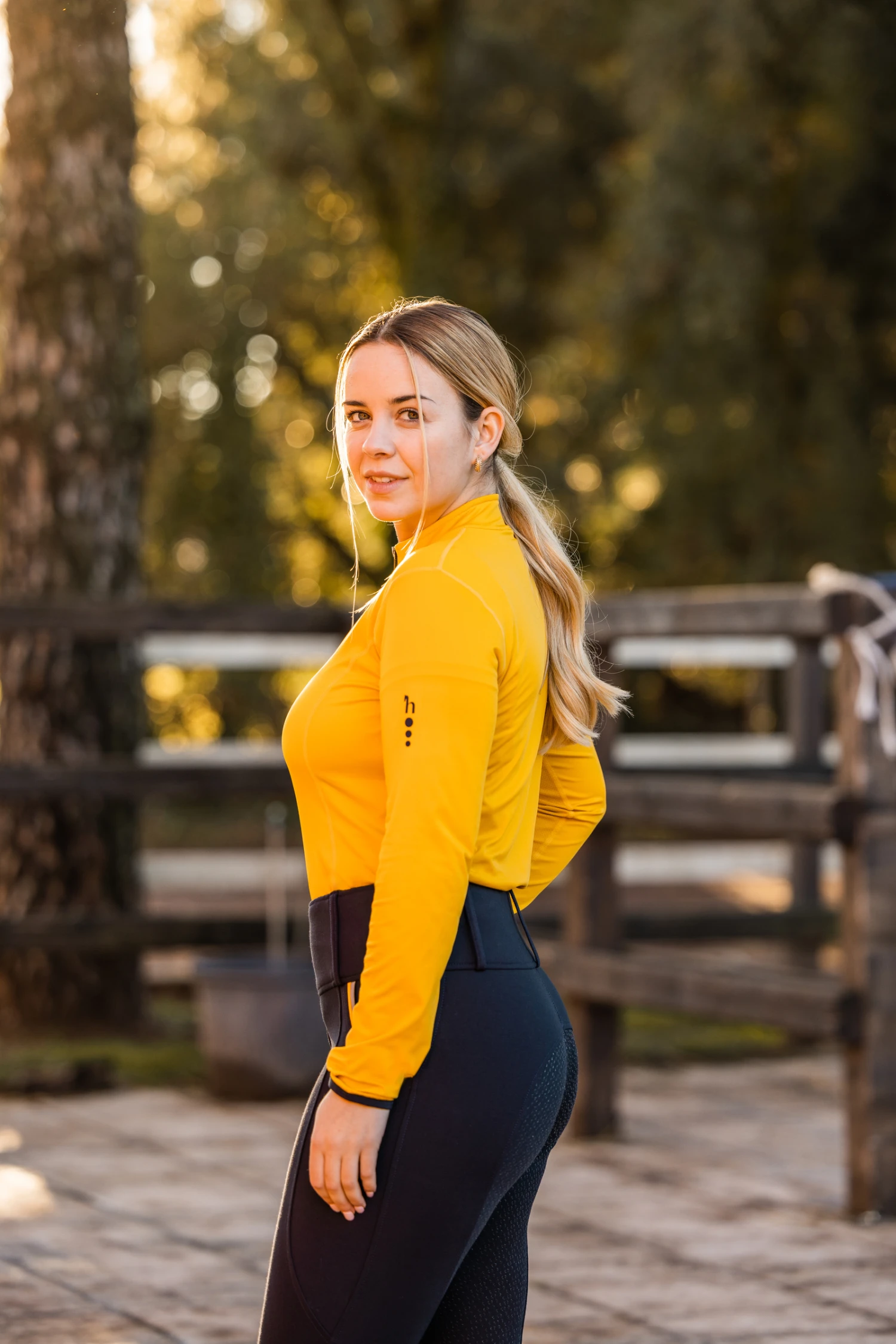 Horze Lucy Damen Langarm Training Shirt 8 Horze Lucy Damen Langarm Training Shirt - Image 6