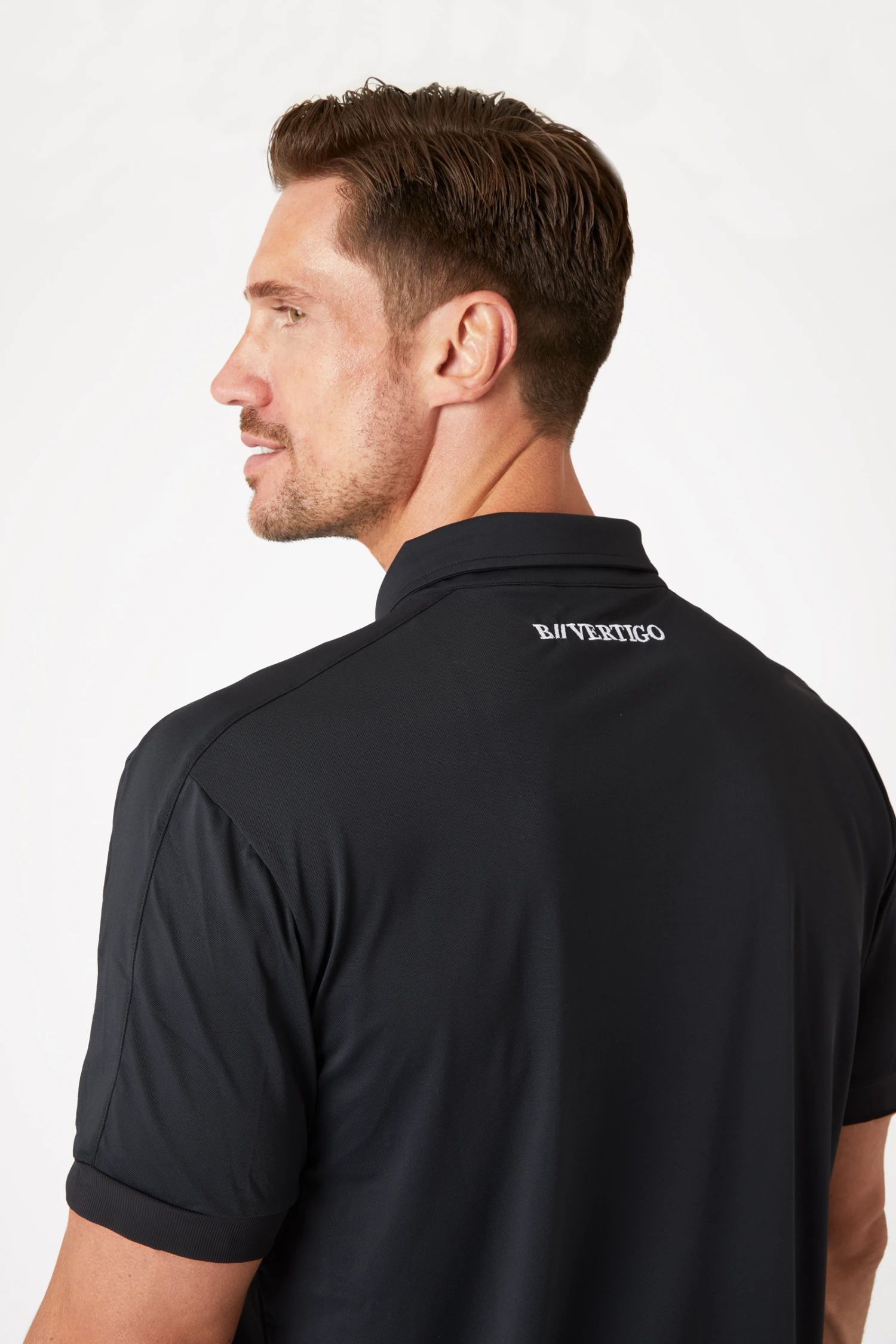 B Vertigo Flynn Herren Funktions Polo Shirt 8 B Vertigo Flynn Herren Funktions Polo Shirt - Image 6