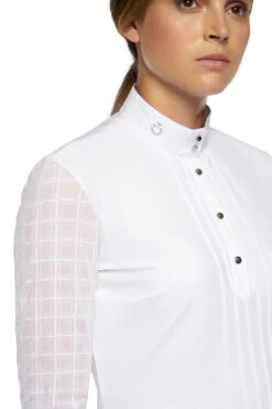 Cavalleria Toscana Pleated Damen Langarm Turniershirt 22 Cavalleria Toscana Pleated Damen Langarm Turniershirt -MOUNTAIN HORSE || Ariat || Pikeur Verkäufe 340265 WH 4