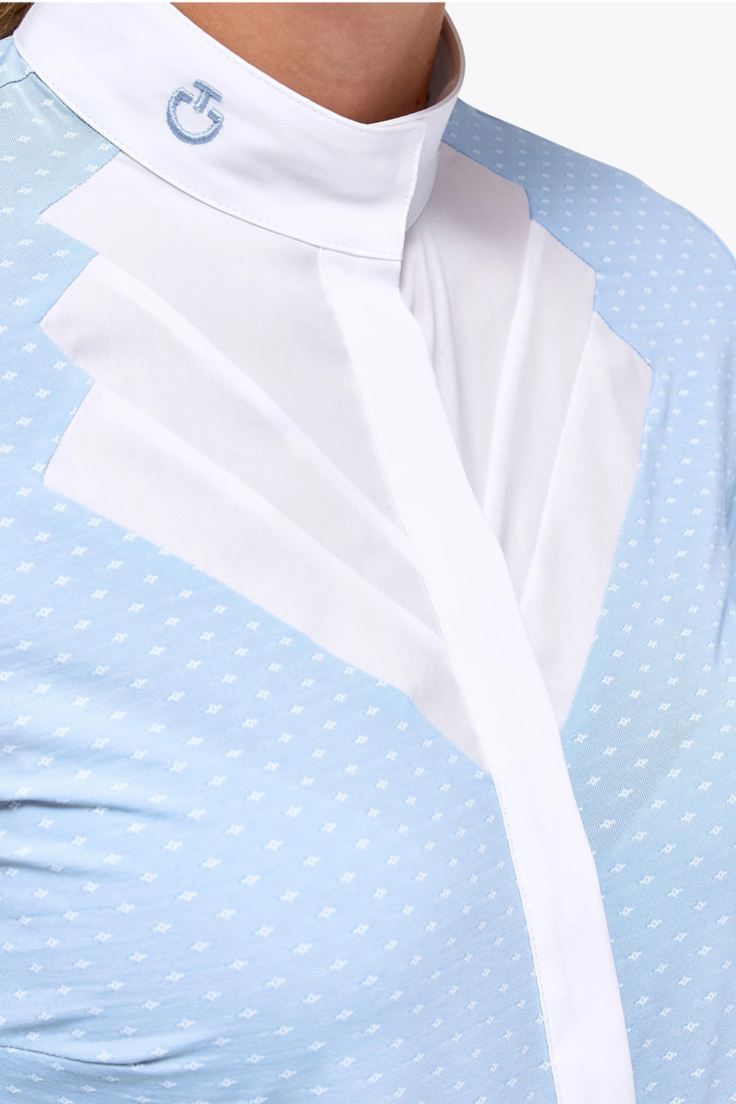 Cavalleria Toscana Fan Bib Damen Langarm Turniershirt 5 Cavalleria Toscana Fan Bib Damen Langarm Turniershirt - Image 3