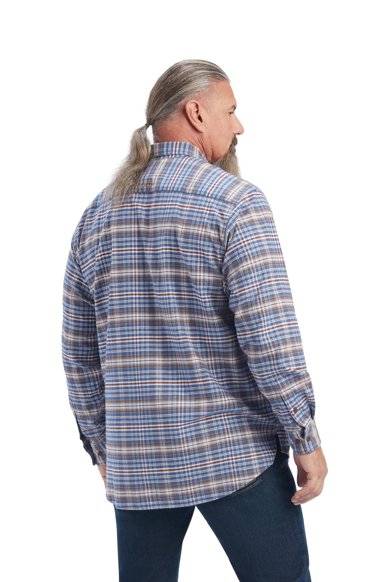 Ariat Rebar Flannel DuraStretch Herren Arbeitshemd 5 Ariat Rebar Flannel DuraStretch Herren Arbeitshemd - Image 3