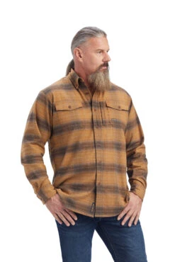 Ariat Rebar Flannel DuraStretch Herren Arbeitshemd 16 Ariat Rebar Flannel DuraStretch Herren Arbeitshemd -MOUNTAIN HORSE || Ariat || Pikeur Verkäufe 344569 SLBR 1