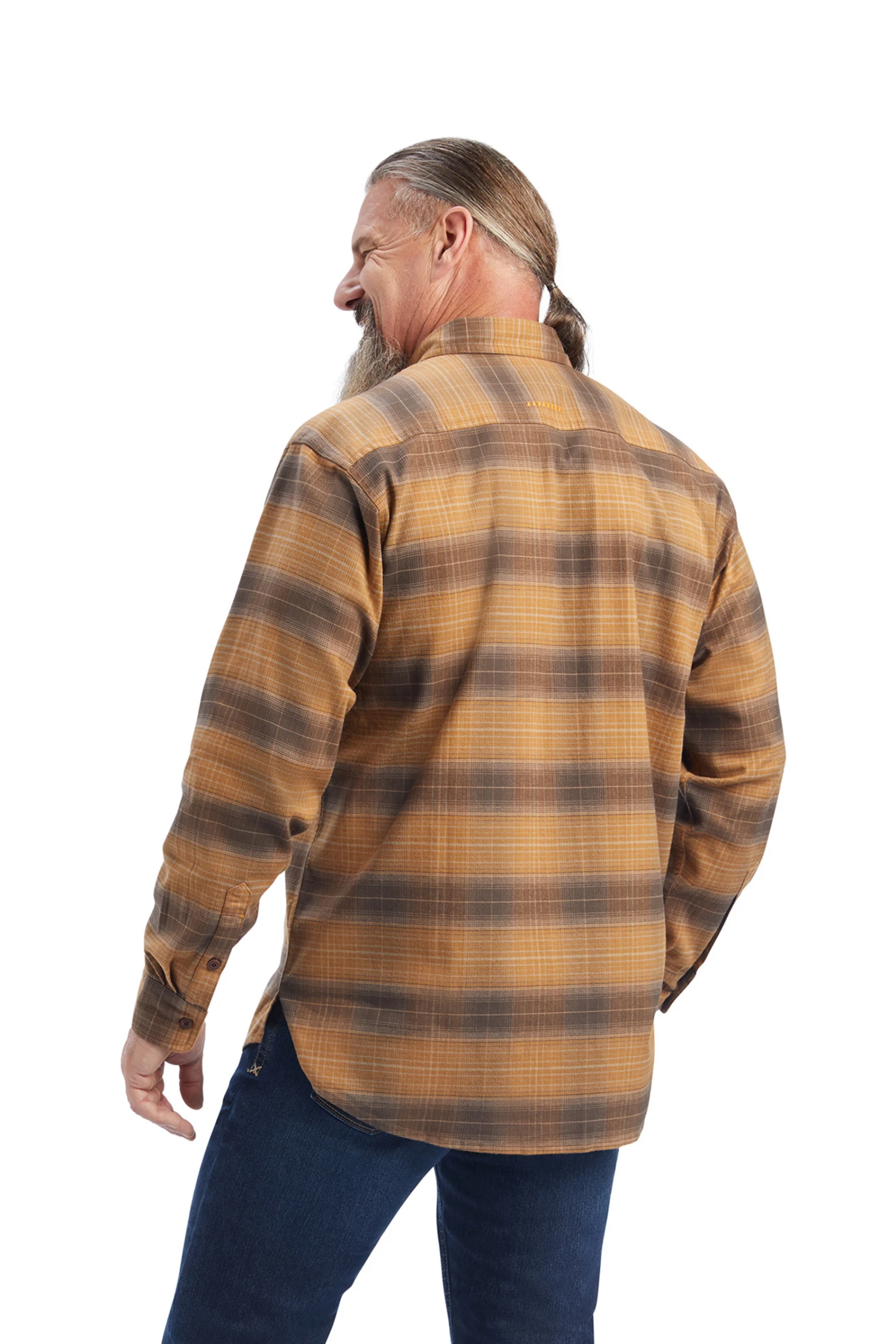 Ariat Rebar Flannel DuraStretch Herren Arbeitshemd 9 Ariat Rebar Flannel DuraStretch Herren Arbeitshemd - Image 7