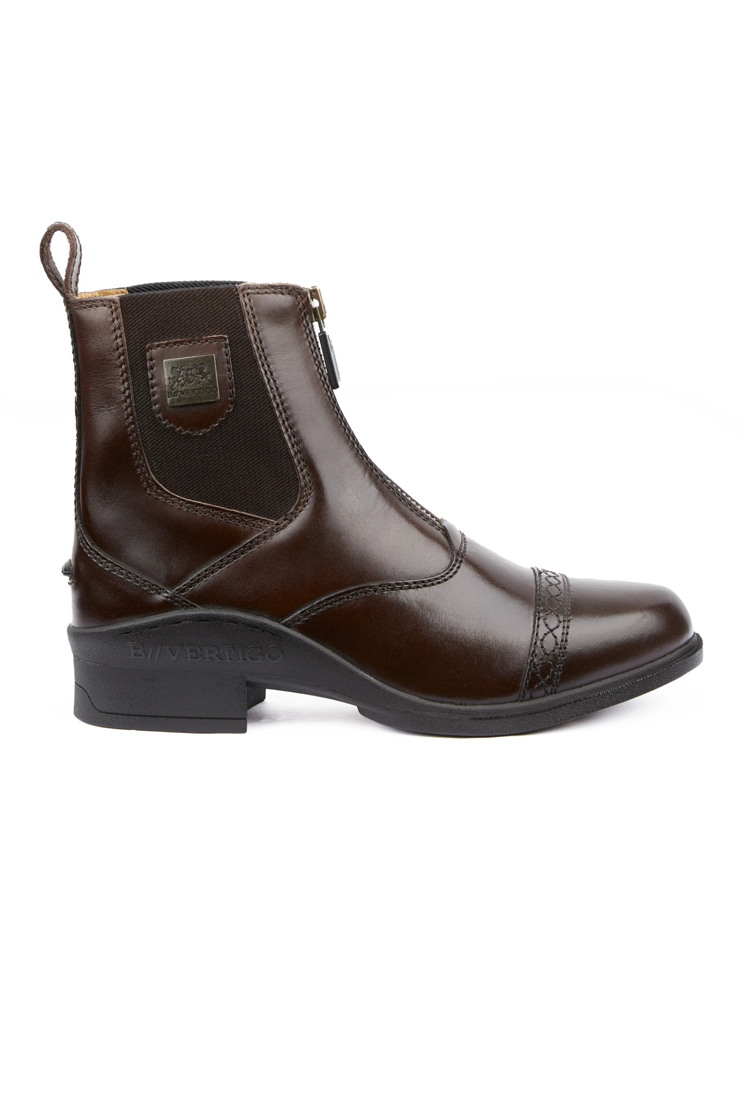 B Vertigo Saturn Damen Lederreitstiefeletten Mit Reißverschluss 12 B Vertigo Saturn Damen Lederreitstiefeletten Mit Reißverschluss - Image 10