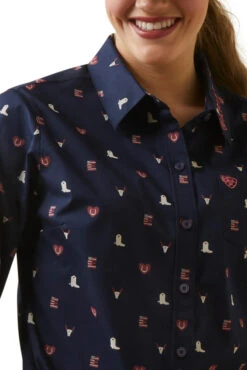 Ariat Team Kirby Damen Stretch Longsleeve Shirt 16 Ariat Team Kirby Damen Stretch Longsleeve Shirt -MOUNTAIN HORSE || Ariat || Pikeur Verkäufe 4XF5J 850 04